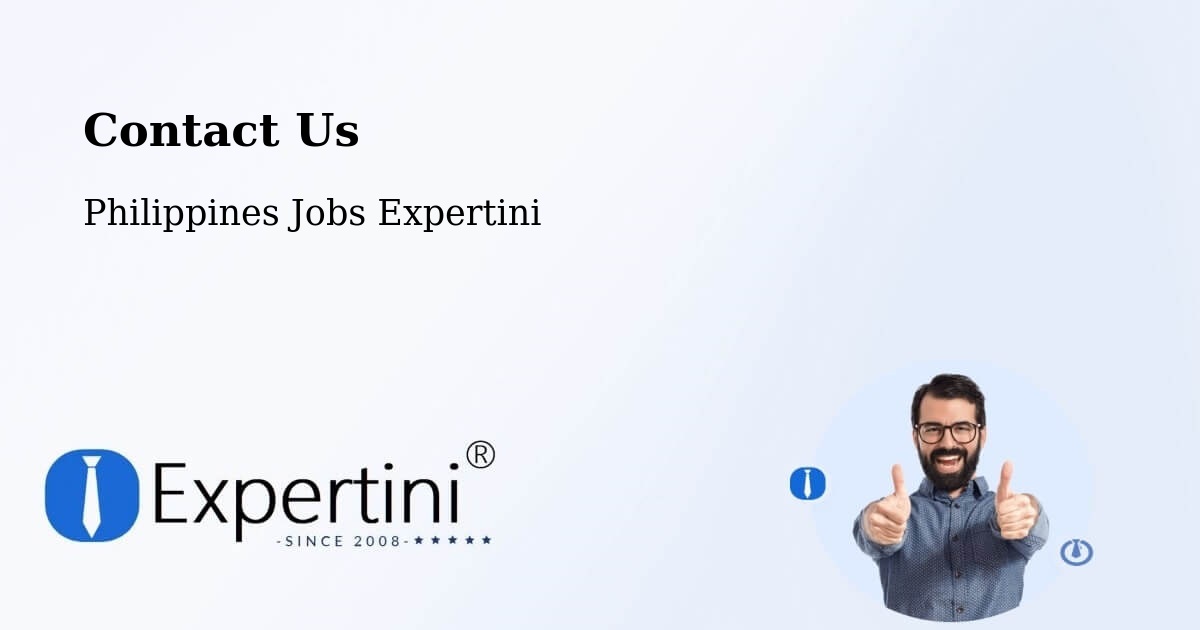 Contact Expertini – Rizal - Philippines Jobs Expertini